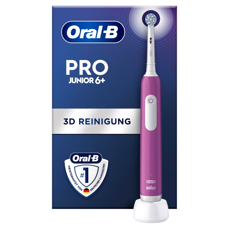 Periuță de dinți electrică pentru copii Oral-B Pro Junior, mov