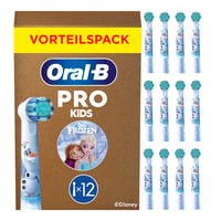 Rezerve periuță de dinți electrică Oral-B Pro Kids 3+ Disney Frozen, alb, 12 bucăți, pentru copii 1