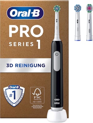 Oral-B Pro Series 1 Plus elektromos fogkefe 3 fejjel, 3 tisztítási móddal