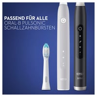 Oral-B Pulsonic Sensitive zamjenske glave za soničnu četkicu za zube, bijele, pakiranje od 4 komada, za nježno čišćenje 6