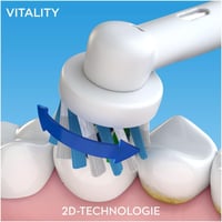 Oral-B Vitality 100 elektromos fogkefe fekete, 1 tisztítási program, időzítő 2