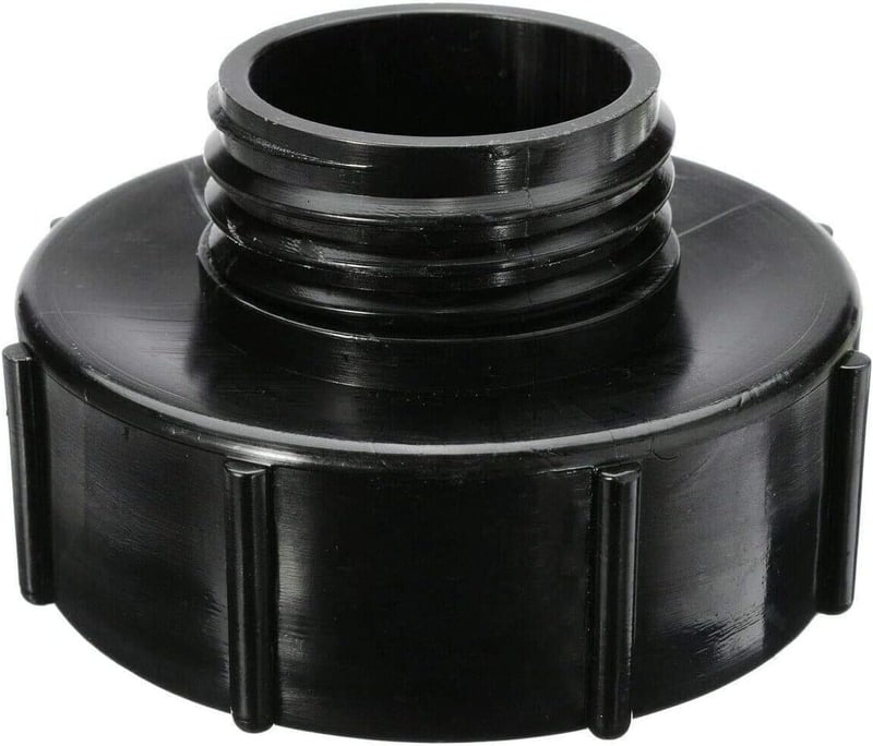 OrangeClub IBC Adapter DN80 3" S100x8 - DN50 2" S60x6 Csökkentő Adapter Esővíz Tartályhoz Polipropilén