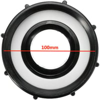 OrangeClub IBC Adapter DN80 3" S100x8 - DN50 2" S60x6 Csökkentő Adapter Esővíz Tartályhoz Polipropilén 5