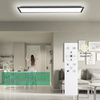Oraymin RGB LED stropna svjetiljka 100x25 cm panel — neispravna, djelomično radi: daljinski upravljač neispravan, svjetiljka ne reagira (stanje: vidi 2. sliku) 4