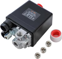 ORAZIO 3 Portos Légkompresszor Nyomáskapcsoló 220V 16A - Egyfázisú 1/4" BSP Szelep 6-8 Bar Nyomástartományú Vezérlő 1