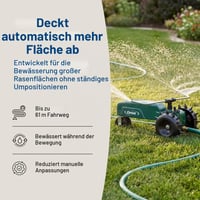 Orbit 58322 Utazó Locsolófej Önjáró Kerti Sprinkler Zöld 5