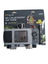 Orbit BHYVE-XD 94794-ES inteligentný Bluetooth ovládač zavlažovania so 4 výstupmi, sivý-čierny digitálny ovládač 4