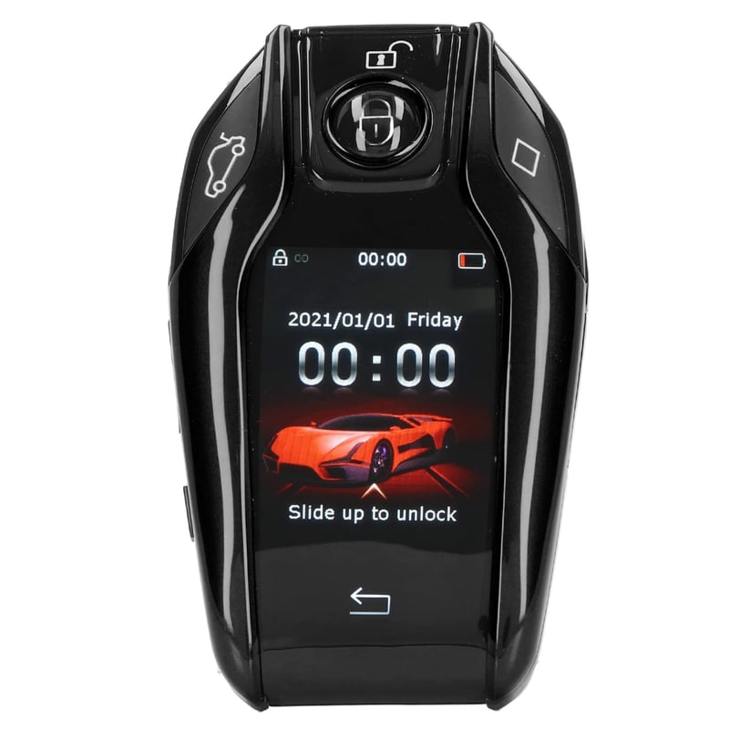 Inteligentný autokľúč Oreb TK800+ s LCD displejom, ovládaním centrálneho zamykania a sťahovaním okien