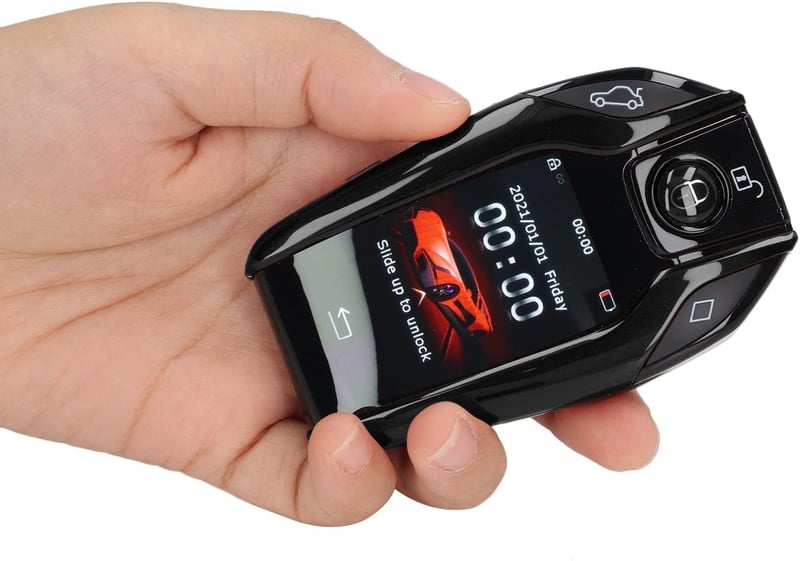 Oreb TK800+ Okos Autókulcs LCD Kijelzővel, Központi Zár és Ablakemelő Vezérlés