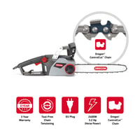 Oregon CS1400 elektromos láncfűrész - 2400 W, 40 cm vezetőléc, ControlCut lánc 2