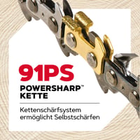 Drujbă electrică Oregon CS1500 2400W cu șină de ghidare de 45 cm – Ascuțire și lubrifiere automată PowerSharp, recul redus, gri 8
