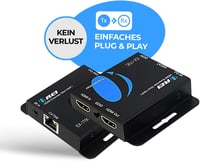 OREI 4K HDMI Ethernet Extender CAT5/CAT6/CAT7 50m IR Loop Out 3