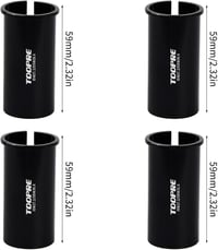 Orenge Kerékpár Nyeregcső Adapter 27.2-31.6mm Alumínium Szűkítő Gyűrű 2