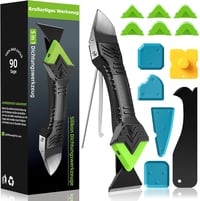 ORHOMELIFE 5 az 1-ben szilikon eltávolító készlet, fugázó szerszám, 6 csere betéttel 1