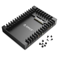 ORICO 1125SS 2,5" na 3,5" interný adaptér/rámček na pevný disk pre SATA HDD alebo SSD disky 7/9,5/12,5 mm, bez káblov, 5 ks, čierny 7