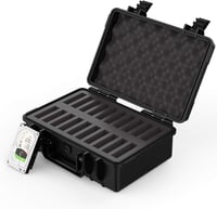 ORICO 3.5" merevlemez táska 20 db-os kapacitás, WD Seagate Toshiba Samsung kompatibilis 7