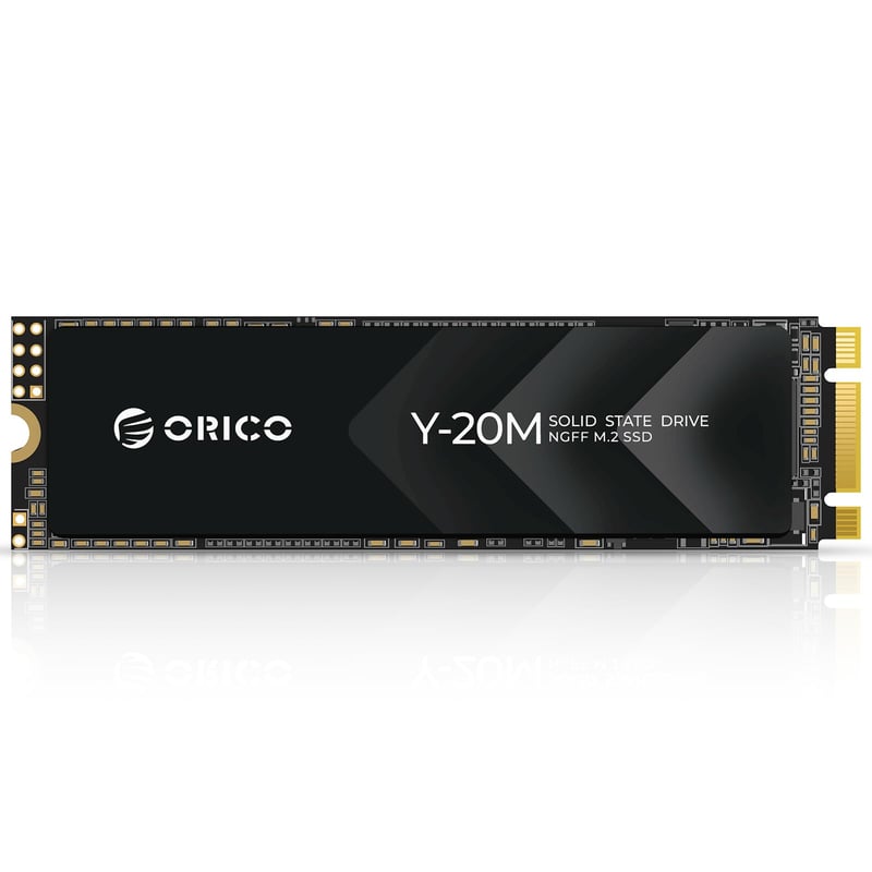 ORICO 4TB M.2 2280 SATA SSD - Interný SSD disk s rýchlosťou čítania 500 MB/s - Kompatibilný s notebookmi a stolnými PC, B+M kľúč