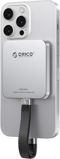 ORICO K20Mini 480GB mágneses külső SSD, 2000 MB/s, USB-C 1