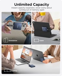 ORICO 512GB Mágneses Külső SSD USB 3.2 Gen 2 2000MB/s iPhone 15/16 Type-C 3