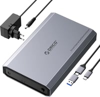 ORICO DD35-C3 alumínium 3,5"-os külső merevlemez ház, USB 3.2 Gen2, max. 20 TB, MacBook/Windows 1