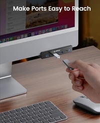 ORICO Aluminium USB 3.0 Hub 4 Port - 3x Type-A + 1x Type-C, 5 Gbps, 100cm Kábel 4