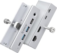 ORICO Clip 8 az 1-ben USB-C dokkoló, 4K 60Hz HDMI, PD 100W, Gigabit LAN, 10Gbps 9