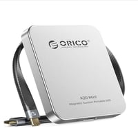 ORICO K5MINI mágneses külső SSD, 460 MB/s - ezüst - 1 TB 4
