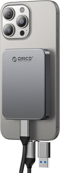 ORICO K5Plus 480GB hordozható külső SSD, USB-C 1