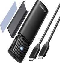 ORICO NVMe M.2 SSD Külső Ház USB 3.2 Gen 2 Alumínium Adapter UASP Támogatás 1