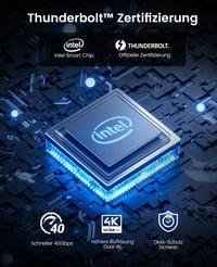 ORICO Thunderbolt 4 dokkoló állomás 12 az 1-ben, 40 Gbps, 85W+15W PD, dual 4K/8K, MacBook Air/Pro M4 2