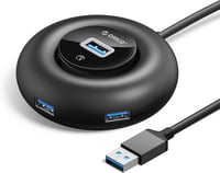 ORICO USB 3.0 Hub 4 portos elosztó külső tápellátással MacBook iMac XPS 1