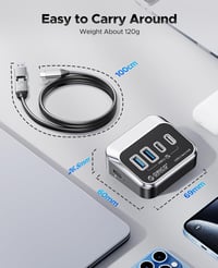 ORICO USB 3.2 Hub 4 portos USB-C és USB-A elosztó Mac kompatibilis 7