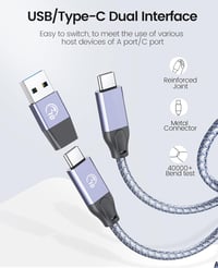 ORICO USB C Hub 3.2 GEN 1 - 3 USB Port, SD/TF Kártyaolvasó, 5 Gbps, MacBook Kompatibilis 5
