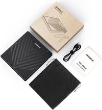 ORIGBELIE Külső DVD Meghajtó USB 3.0 4 USB Port SD Kártya Olvasó Laptop Mac PC 9