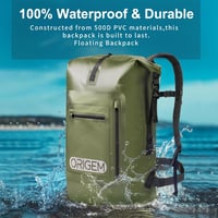 Origem 35L vízálló hátizsák rolltop száraz táska laptoptartóval 2