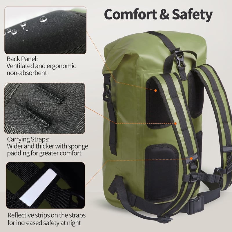 Origem vízálló hátizsák 35L/55L/85L rolltop számítógéptartóval