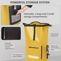 Origem Vízálló Hátizsák 35L-85L Rolltop Laptop Rekesszel Kajakozáshoz 4