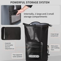 Vodoodolný rolovací batoh Origem s priehradkou na notebook - 35 l/55 l/85 l 3