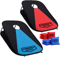 Original Cup Cornhole Spiel 90x60 cm - 2 tábla + 8 zsák szett kültéri játék - Cornhole Izicarry 1