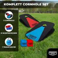 Original Cup Cornhole Spiel 90x60 cm - 2 tábla + 8 zsák szett kültéri játék - Cornhole Izicarry 2