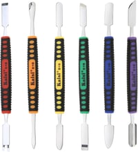 OriGlam 6 darab kétvégű fém spudger készlet iPhone iPad iPod telefonokhoz tablet laptop MP3 okosóra nyitó feszítő szerszám 1
