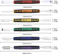 OriGlam 6 darab kétvégű fém spudger készlet iPhone iPad iPod telefonokhoz tablet laptop MP3 okosóra nyitó feszítő szerszám 4