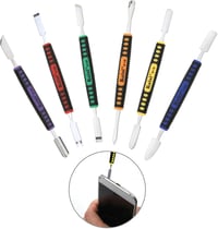 OriGlam 6 darab kétvégű fém spudger készlet iPhone iPad iPod telefonokhoz tablet laptop MP3 okosóra nyitó feszítő szerszám 3
