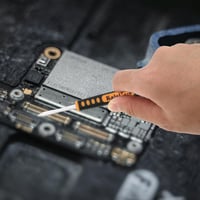 OriGlam 6 darab kétvégű fém spudger készlet iPhone iPad iPod telefonokhoz tablet laptop MP3 okosóra nyitó feszítő szerszám 9