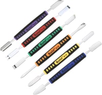 OriGlam 6 darab kétvégű fém spudger készlet iPhone iPad iPod telefonokhoz tablet laptop MP3 okosóra nyitó feszítő szerszám 2
