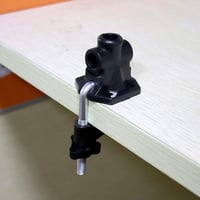 OriGlam Univerzális Asztali Csipesz Tartó Mikrofon és Lámpa Állványhoz 3