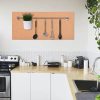 Rolă de avizier din plută autoadezivă origreen 40x60 cm, grosime 3 mm, pentru perete, potrivită pentru birou, bucătărie, acasă, proiecte DIY, postere și notițe 5