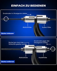 Orion Motor Tech kerékcsapágy lehúzó és beütő készlet - 27 részes 5