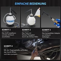 Orion Motor Tech 7.5L Váltóolaj Töltő Szivattyú ATF Csere Készlet Fogaskerék Olaj Extraktort 3