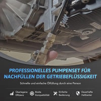 Orion Motor Tech 7.5L Váltóolaj Töltő Szivattyú ATF Csere Készlet Fogaskerék Olaj Extraktort 7